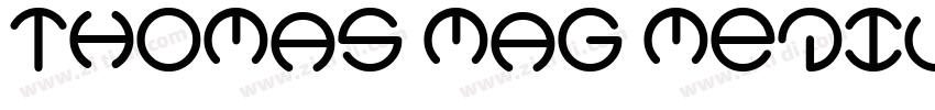 Thomas Mag Medium字体转换